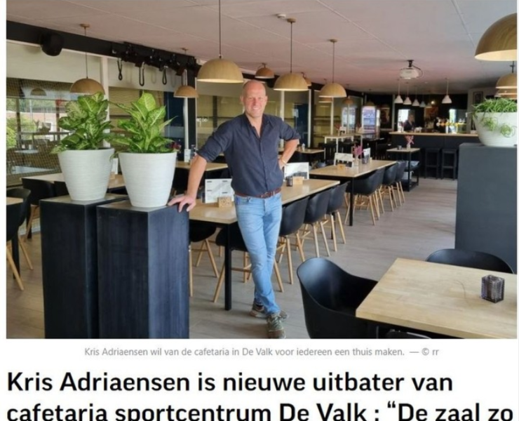 De Valk in de media: Kris als nieuwe uitbater