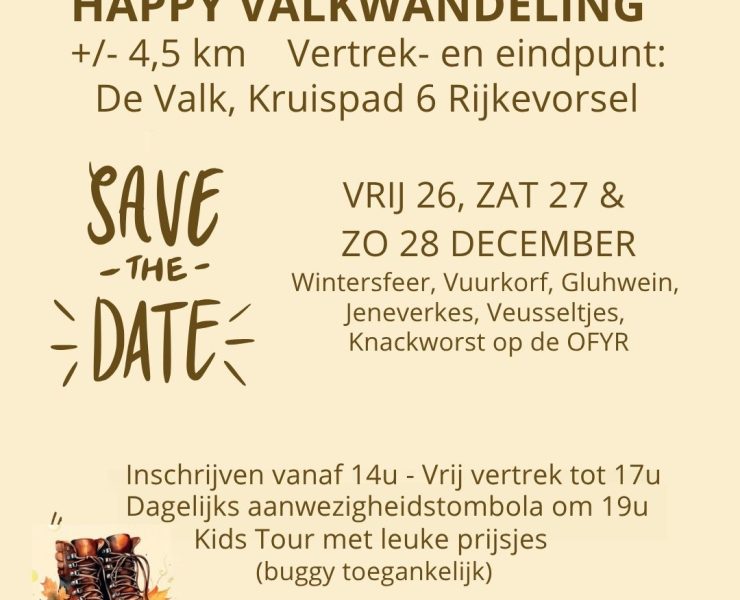 🎄 Happy Valkwandeling: Kerstwandeling in Rijkevorsel ✨